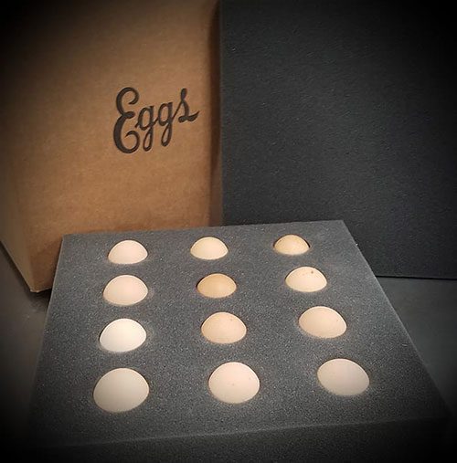 Fresh Hatching Eggs in tray